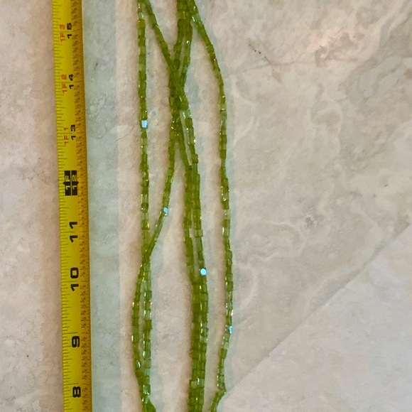 Lovely 4 Strand Peridot Necklace - Picture 3 of 5